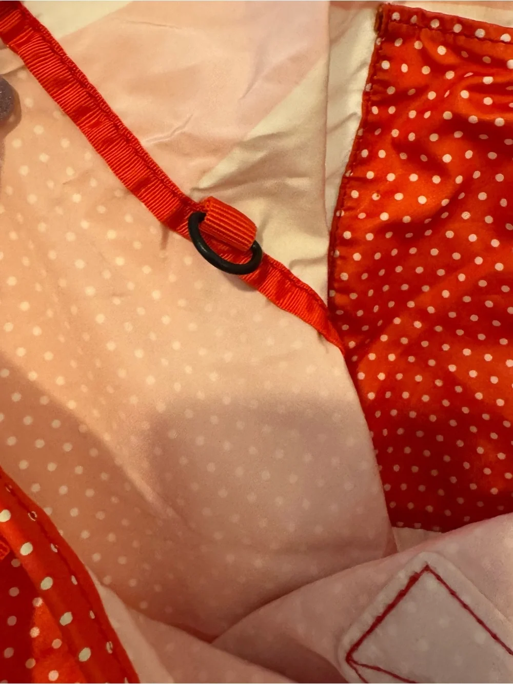 Marc By Marc Jacobs Red and Cream Striped Tote